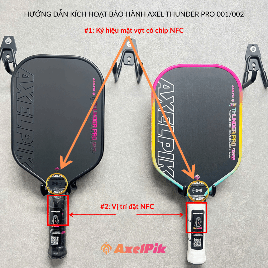 Hướng Dẫn Kích Hoạt Bảo Hành Vợt Pickleball Axel Pik Việt Nam 6 kich hoat bao hanh vot axel pik