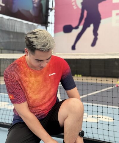 Áo phông thể thao Pickleball Axel Eco Striker